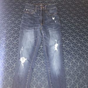 Aero super high rise skinny jeans